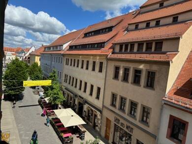 Wohnung zur Miete 725 € 4 Zimmer 117,2 m² 2. Geschoss frei ab sofort Burgstraße 5 Petriviertel Freiberg 09599