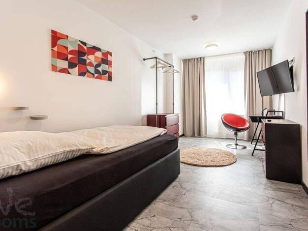 WG-Zimmer zur Miete Wohnen auf Zeit 630 € 16 m² 1. Geschoss frei ab 01.08.2025 Taunusstraße 00 1.OG Bahnhofsviertel Frankfurt am Main 60329