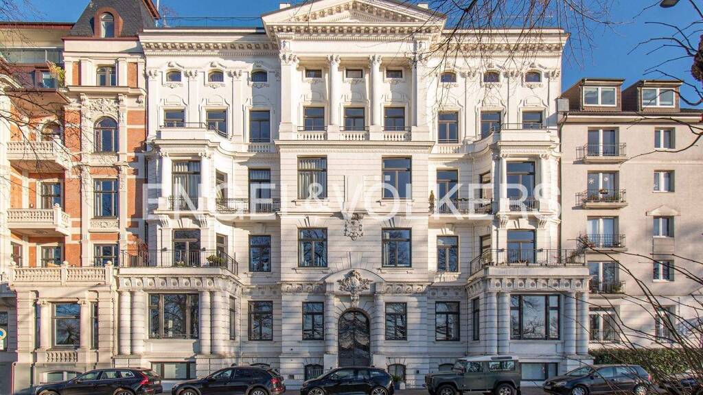 Studio zum Kauf 4.195.000 € 5,5 Zimmer 266 m² Uhlenhorst Hamburg 22087