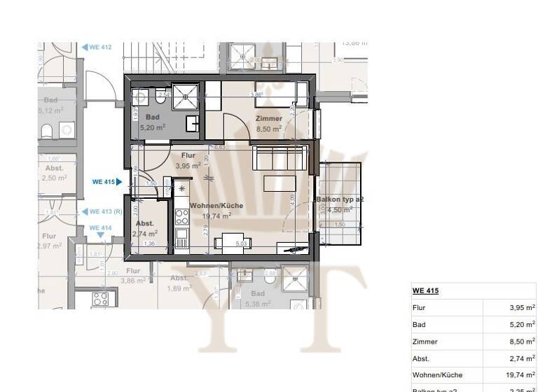 Wohnung zur Miete 680 € 2 Zimmer 42,4 m²<br/>Wohnfläche 1.<br/>Geschoss Biesenthal Biesenthal 16359
