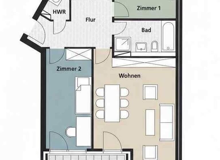 Wohnung zum Kauf 320.000 € 3 Zimmer 84 m² Bothfeld Hannover 30659