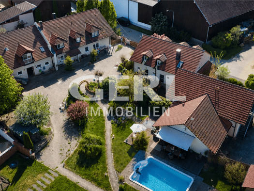 Einfamilienhaus zum Kauf 1.690.000 € 25 Zimmer 708,1 m² 3.180 m² Grundstück Großenpinning Oberschneiding 94363