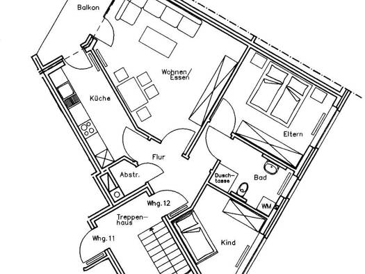 Wohnung zur Miete 440 € 2 Zimmer 72,2 m² frei ab 01.03.2026 Sögel 49751