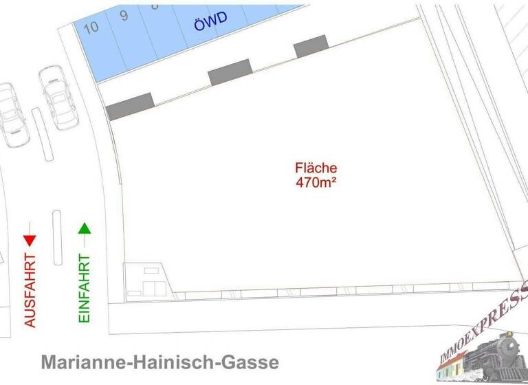 Außenstellplatz zur Miete 2.990 € Wien,Landstraße 1030
