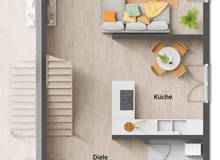 Haus zum Kauf - Erstbezug provisionsfrei 363.957 € 4 Zimmer 122 m² 299 m² Grundstück Groß Schönwalde Greifswald 17489