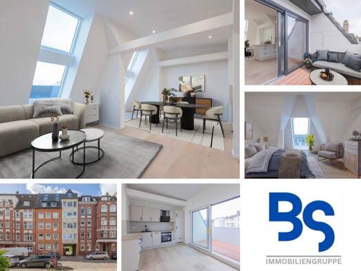 Wohnung zum Kauf 425.000 € 3 Zimmer 85 m² 5. Geschoss Exerzierplatz Kiel 24103