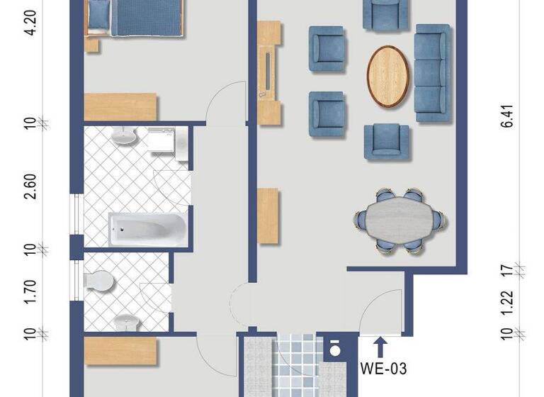 Wohnung zum Kauf 239.000 € 3 Zimmer 82,6 m² 1. Geschoss Märkt Weil am Rhein 79576