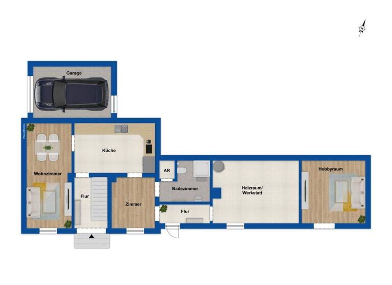 Einfamilienhaus zum Kauf 149.000 € 3,5 Zimmer 75 m² 577 m² Grundstück Schiffdorferdamm Bremerhaven 27574