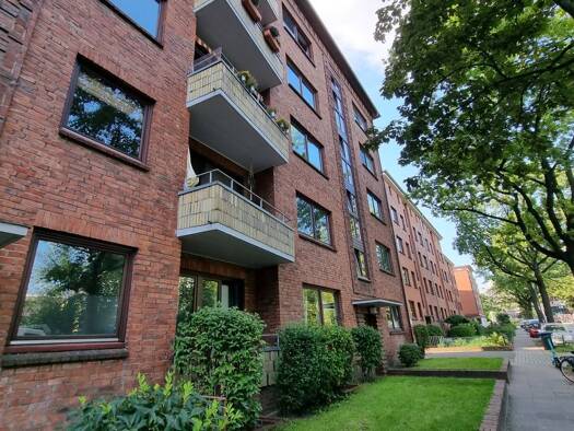 Studio zur Miete 438 € 1 Zimmer 43,6 m² 2. Geschoss frei ab 01.06.2026 Stresemannallee 134 Lokstedt Hamburg 20259