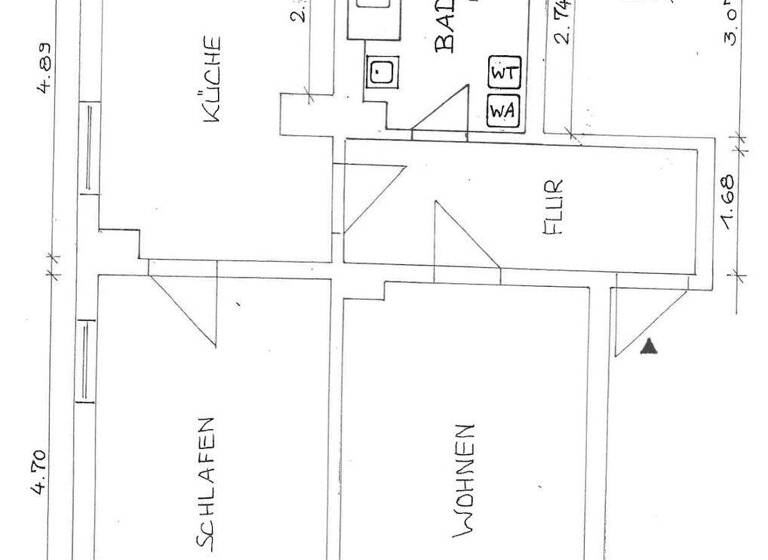 Wohnung zur Miete 355 € 2 Zimmer 60,5 m² 2. Geschoss frei ab 01.05.2026 Komturstraße 36 Zittau 02763