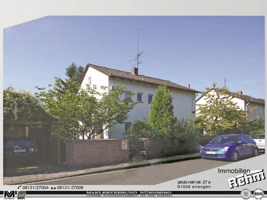 Mehrfamilienhaus zum Kauf 12 Zimmer 286 m² 640 m² Grundstück Alterlangen Erlangen 91056