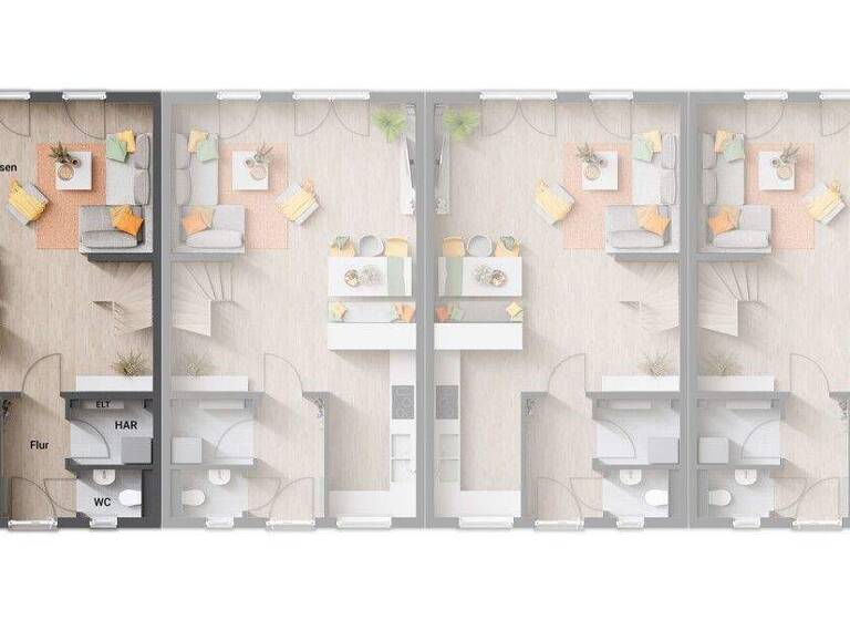 Reihenmittelhaus zum Kauf 694.357 € 5 Zimmer 141 m² 434 m² Grundstück Forchheim 91301