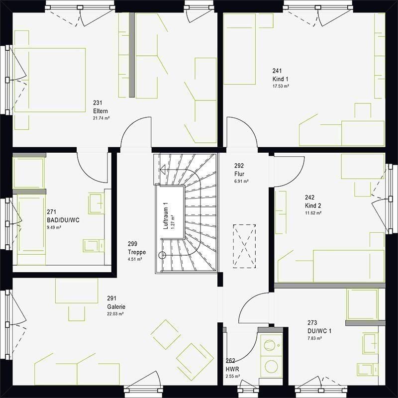 Einfamilienhaus zum Kauf provisionsfrei 418.599 € 6 Zimmer 210 m²<br/>Wohnfläche 560 m²<br/>Grundstück Zerf 54314