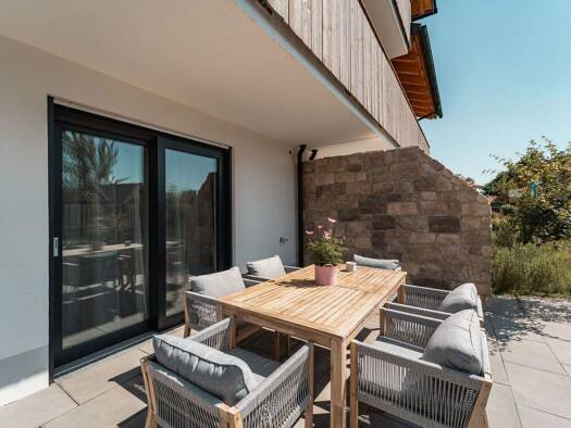 Wohnung zum Kauf - Neubau provisionsfrei 595.000 € 3 Zimmer 83,2 m² EG frei ab sofort Feldwieserstraße 52 Feldwies Übersee 83236