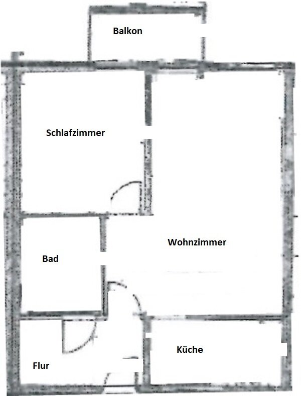 Wohnung zur Miete 446 € 2 Zimmer 58 m²<br/>Wohnfläche 1.<br/>Geschoss Zeitzer Str. 36 Langenberg Gera 07552