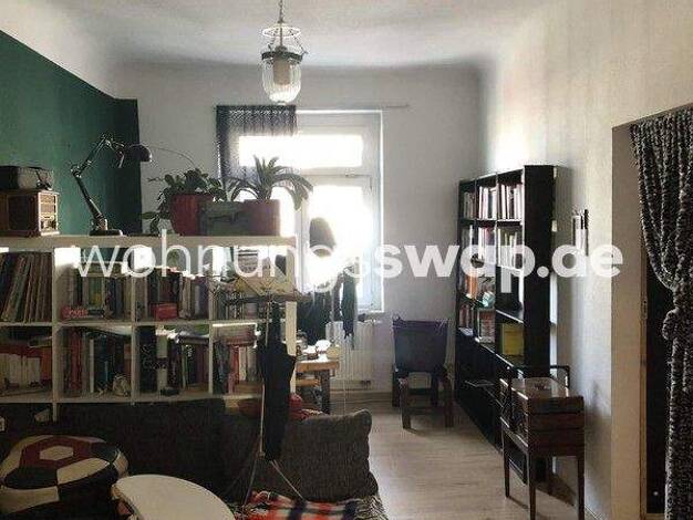 Studio zur Miete Tauschwohnung 530 € 4 Zimmer 89 m² 4. Geschoss Südvorstadt Leipzig-04275 4275
