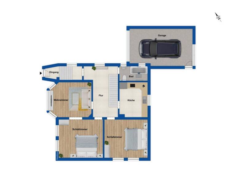 Einfamilienhaus zum Kauf 379.000 € 6 Zimmer 142,8 m² 615 m² Grundstück Moorende Jork 21635