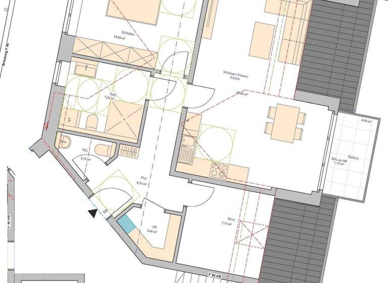 Wohnung zum Kauf provisionsfrei 283.000 € 3 Zimmer 72 m² frei ab sofort Rhade Dorsten 46286