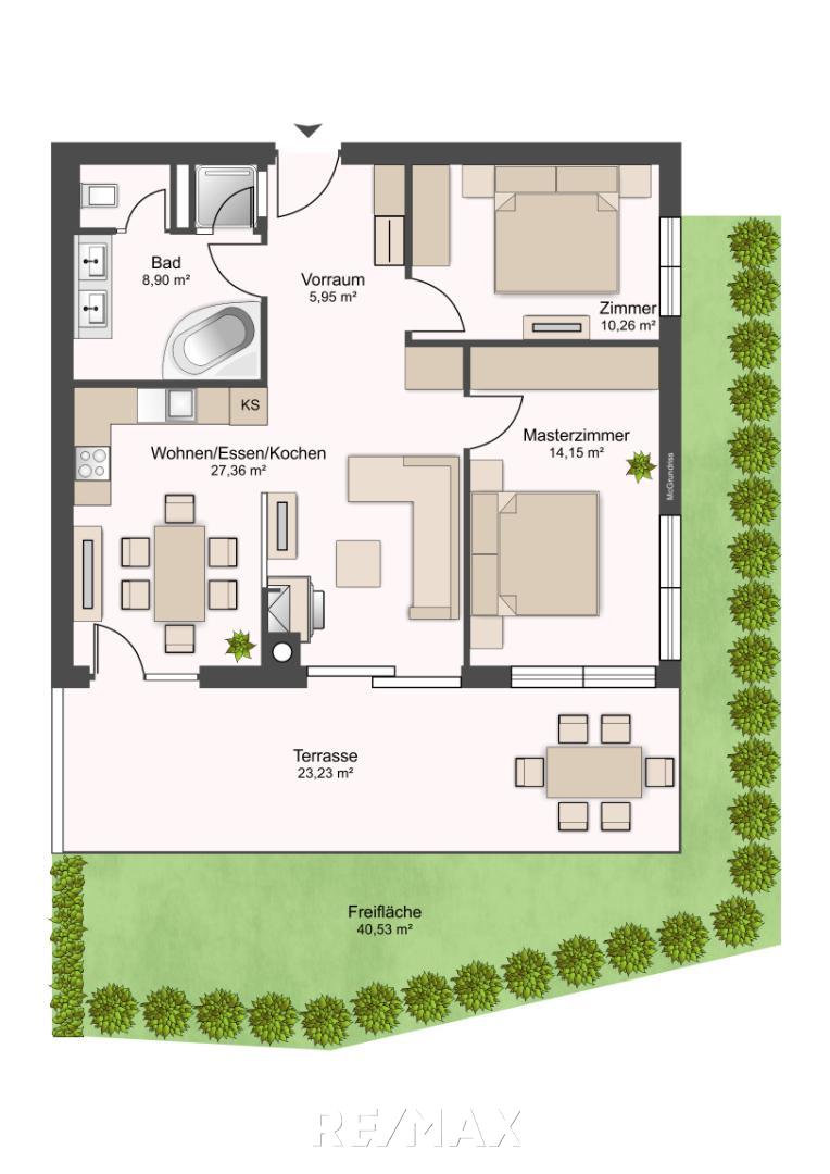 Wohnung zum Kauf 495.000 € 3 Zimmer 67 m²<br/>Wohnfläche Waidring 6384