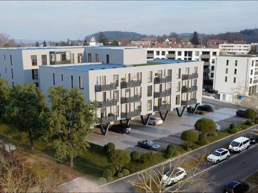 Wohnung zum Kauf - Neubau 371.881 € 3 Zimmer 70,1 m² 2. Geschoss Innenstadt Aschaffenburg 63743