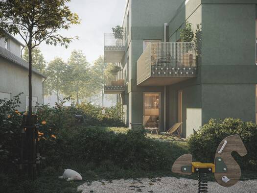 Wohnung zum Kauf - Erstbezug provisionsfrei als Kapitalanlage geeignet 595.000 € 2 Zimmer 59,6 m² Trudering-Riem München 81829