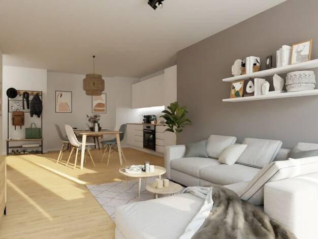 Wohnung zum Kauf - Neubau provisionsfrei 268.400 € 2 Zimmer 56,4 m² EG frei ab 01.10.2026 Eichenweg 5 Göhren 18586