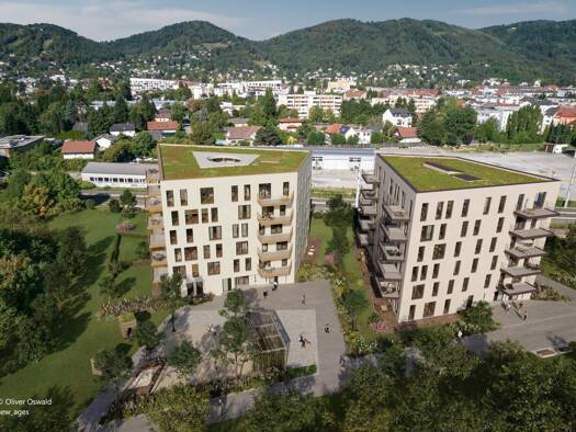 Wohnung zum Kauf - Erstbezug 309.000 € 2 Zimmer 63 m² 5. Geschoss Teichäckergasse Eggenberg Graz 8020