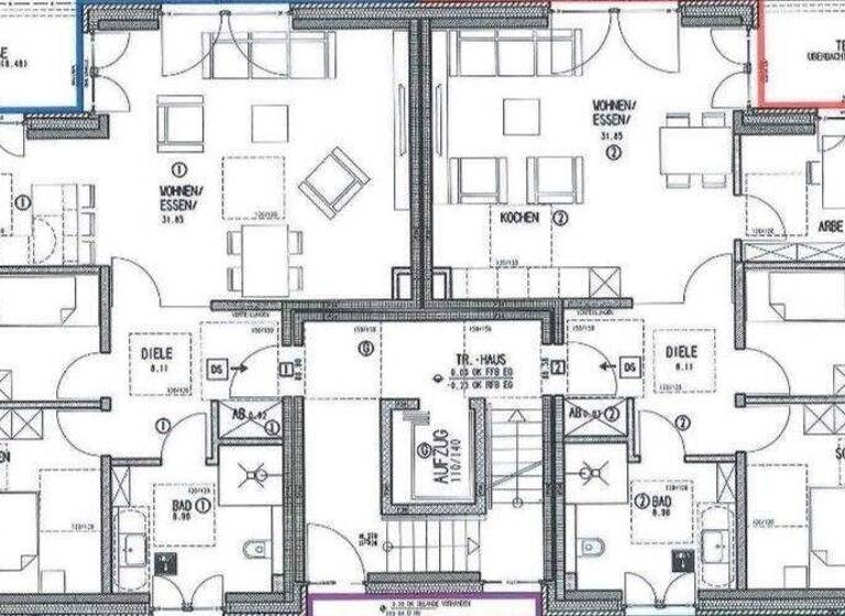 Wohnung zum Kauf provisionsfrei 453.675 € 3 Zimmer 94 m² EG Fasanenstr. 15 a Innenstadt Bielefeld 33607