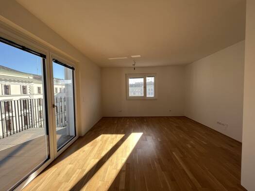 2-кімнатна квартира з балконом, 56 м², Landstraße, Ландштрассе