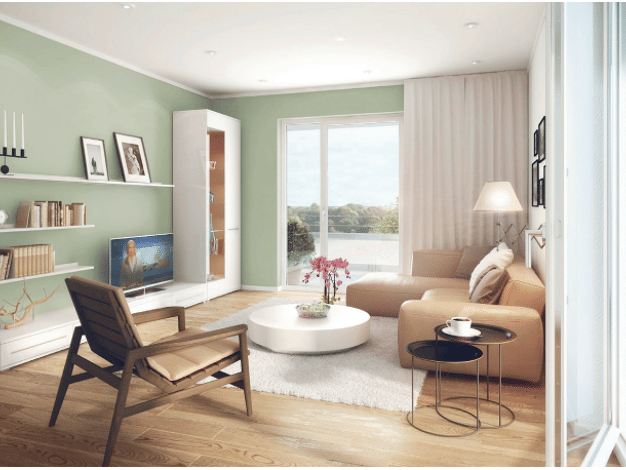 Wohnung zur Miete 699 € 2 Zimmer 46,6 m² 1. Geschoss frei ab sofort Reichsstraße Innenstadt Gera 07545