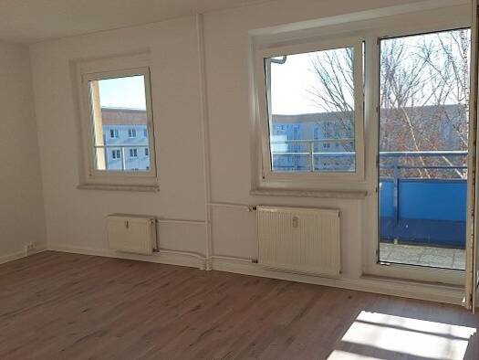 Wohnung zur Miete 599 € 3 Zimmer 89,8 m² 5. Geschoss Zschampertaue 29 Lausen-Grünau Leipzig 04207