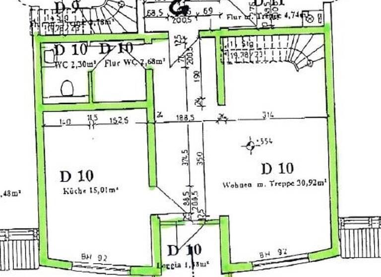 Wohnung zum Kauf 120.000 € 4 Zimmer 109,6 m² Oberlind Sonneberg 96515