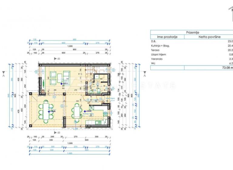 Einfamilienhaus zum Kauf 750.000 € 4 Zimmer 550 m² Grundstück Vrbnik 51516