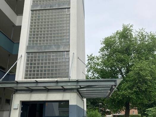 Wohnung zur Miete 455 € 2 Zimmer 53 m² 10. Geschoss frei ab sofort Daimlerstraße 26 Vogelsang Neuss 41462