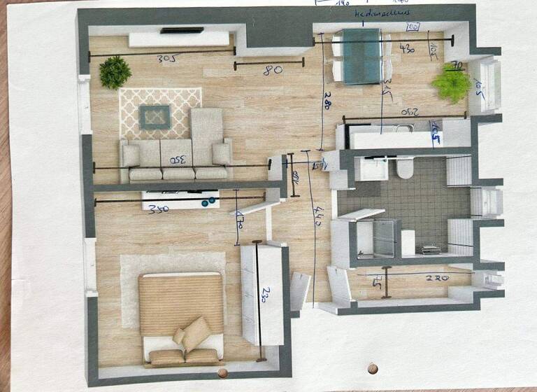 Wohnung zur Miete 650 € 2 Zimmer 54 m² 4. Geschoss frei ab 01.05.2026 Simonstr. 30 Innenstadt Fürth 90762