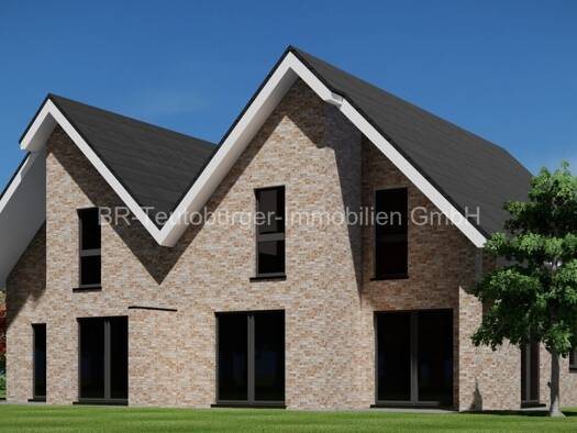 Doppelhaushälfte zum Kauf - Erstbezug provisionsfrei 509.000 € 4 Zimmer 110 m² 350 m² Grundstück frei ab 01.05.2027 Auf dem Kamp Oberlethe II Wardenburg 26203