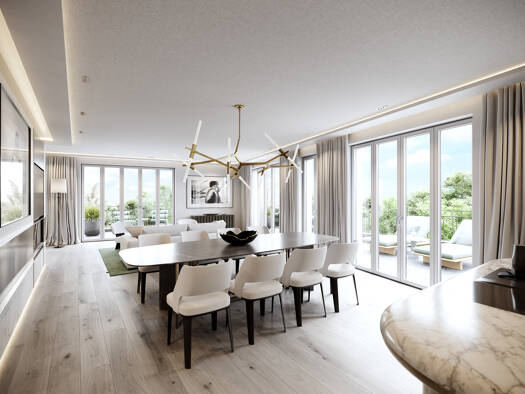 Penthouse zum Kauf - Neubau provisionsfrei 3.950.000 € 3 Zimmer 167 m² Bogenhausen München 81925