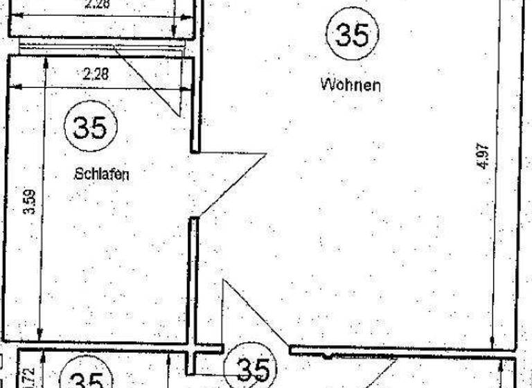 Wohnung zum Kauf provisionsfrei 99.500 € 2 Zimmer 41,8 m² 4. Geschoss Krämpfervorstadt Erfurt 99085
