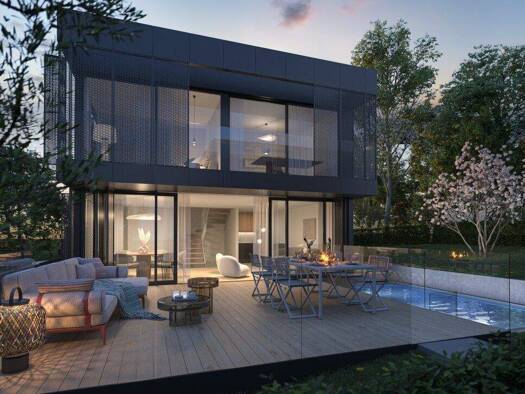 Villa zum Kauf - Erstbezug 1.663.770 € 4 Zimmer 275 m² Grundstück Hackenbergweg Wien 1190