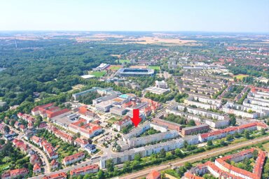 Wohnung zur Miete 320 € 1 Zimmer 24 m² 4. Geschoss Strempelstraße 7 Hansaviertel Rostock 18057