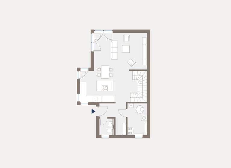 Doppelhaushälfte zum Kauf 547.210 € 4 Zimmer 124,6 m² 419 m² Grundstück Feuerbach Kandern 79400