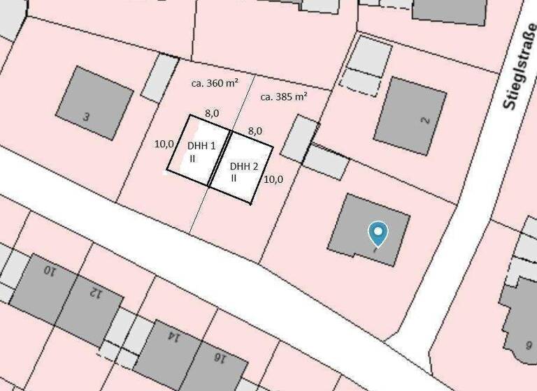 Grundstück zum Kauf 254.880 € 360 m² Grundstück Schulstraße 5 Altmühldorf Mühldorf a.Inn 84453