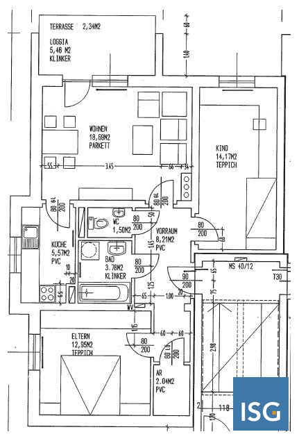 Wohnung zur Miete 463 € 3 Zimmer 74,7 m²<br/>Wohnfläche Am Hang 13 Schardenberg 4784