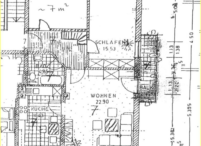 Wohnung zum Kauf 280.000 € 3,5 Zimmer 76,5 m² 2. Geschoss Förnbach Pfaffenhofen 85276