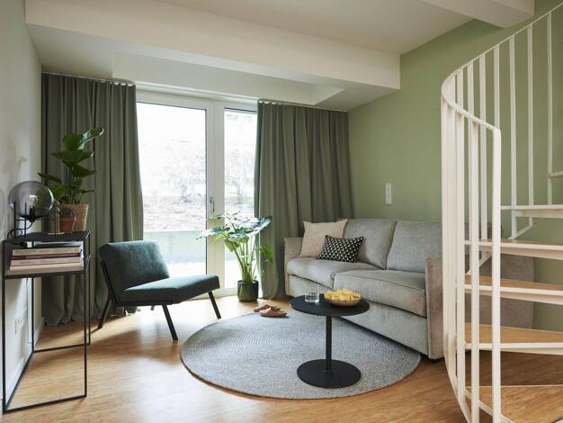 Wohnung zur Miete - Erstbezug 1.000 € 2 Zimmer 45 m² Oberschöneweide Treptow-Köpenick 12459