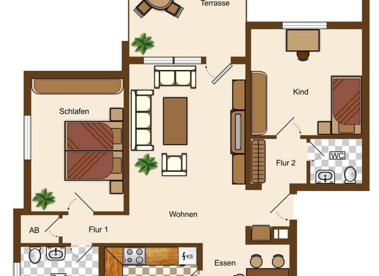 Terrassenwohnung zum Kauf 495.000 € 3 Zimmer 90 m² Geschoss EG/2 frei ab sofort Günterstal Freiburg im Breisgau 79100