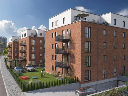 Wohnung zum Kauf - Erstbezug provisionsfrei 389.000 € 3 Zimmer 82,7 m² 1. Geschoss St. Lorenz Nord Lübeck 23556