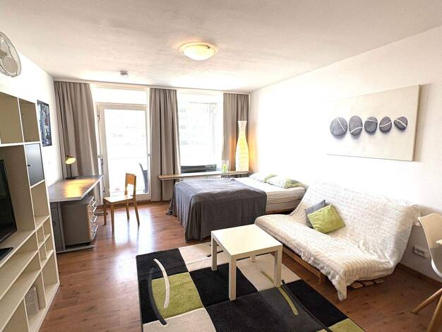 Studio zur Miete Wohnen auf Zeit 1.730 € 1 Zimmer 37 m² frei ab 01.10.2026 Moosach München 80993