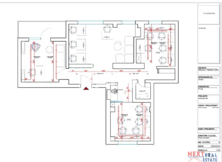 Bürofläche zur Miete 1.100 € Tiranë 1016