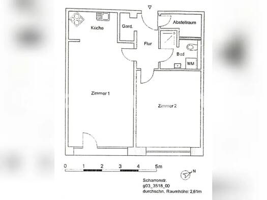 Wohnung zur Miete Tauschwohnung 488 € 2 Zimmer 48 m² 2. Geschoss Mitte Berlin 10178